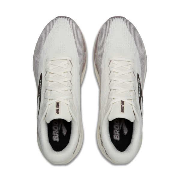 Brooks Ghost AMP Warp Knit -päällinen – hengittävä ja jalkaa tukeva rakenne