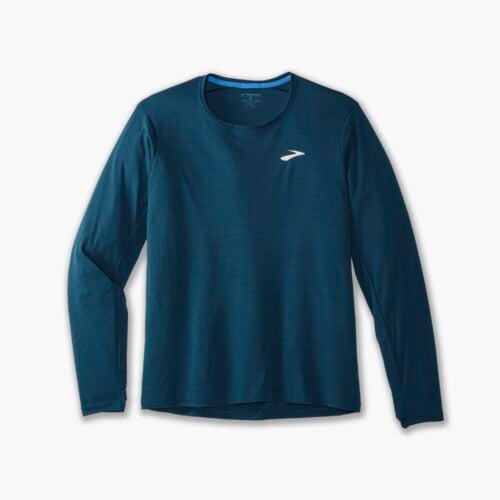 Brooks Atmosphere Long Sleeve -pitkähihainen juoksupaita – ultrakevyt ja hengittävä paita lämpimän sään juoksuun.
