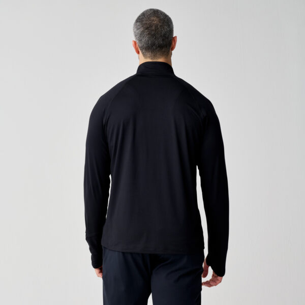 Brooks Dash 1/4 Zip 3.0 miesten juoksupaita takaa – mukava pitkähihainen paita päivittäiseen juoksuun.