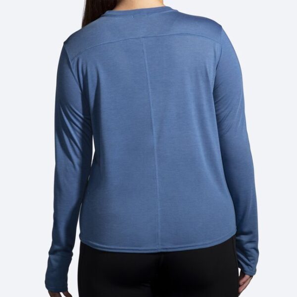 Brooks Distance Graphic Long Sleeve takaa – pitkähihainen paita juoksuun ja vapaa-aikaan.