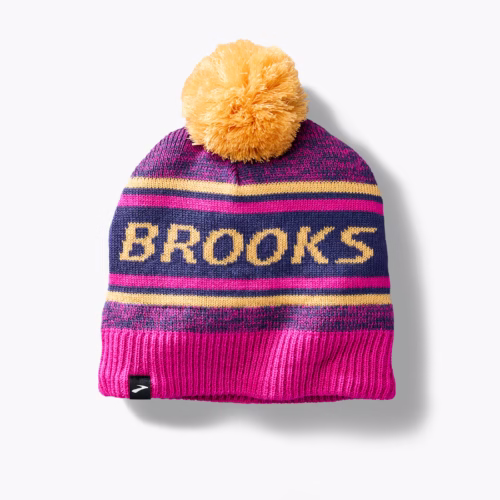 Brooks Heritage Pom Beanie -lämmin tupsupipo kylmään säähän.
