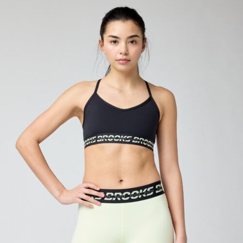 Brooks PR Elite Bra naisten urheiluliivit edestä – kevyen tuen juoksuliivit harjoitteluun ja kilpailuihin.