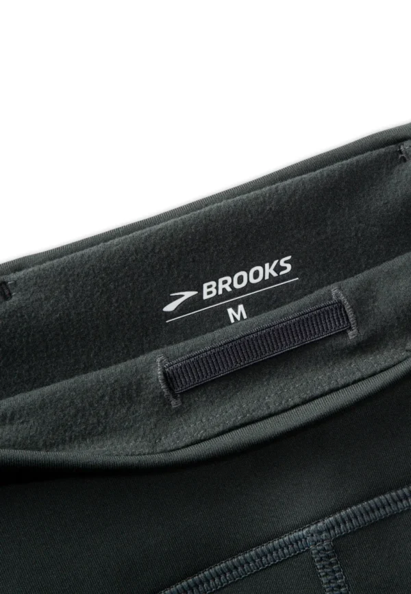 Brooks Women's Run Visible Thermal Tight sivusta – vartalonmyötäinen kompressiivinen istuvuus.
