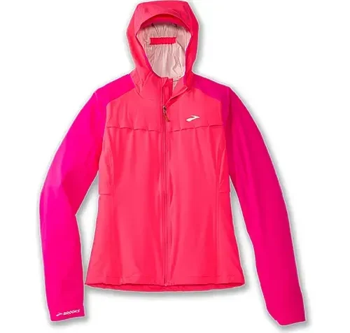 Brooks High Point Waterproof Jacket -vedenpitävä polkujuoksutakki sateiseen ja tuuliseen säähän.