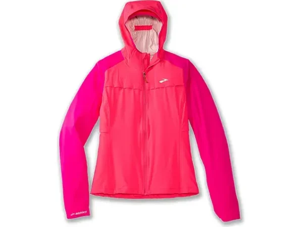 Brooks High Point Waterproof Jacket -vedenpitävä polkujuoksutakki sateiseen ja tuuliseen säähän.