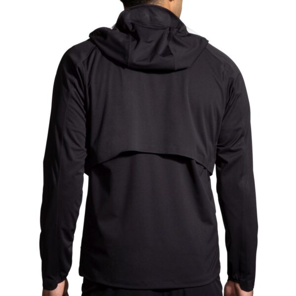 Brooks High Point Waterproof Jacket takaa – kevyt ja hengittävä juoksutakki sateisiin olosuhteisiin.